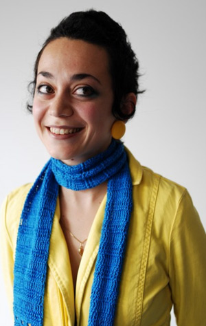 Interview de B�linda, laur�ate du concours D�clics : un jardin de 100 m� fait de fleurs de laine