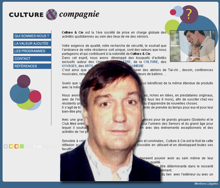 animation en maison de retraite : Interview d'Eric CASTELNAU, fondateur de Culture et Compagnie