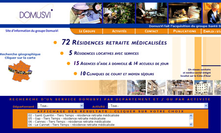 Interview de Christel ROUSSEL - Directeur g�n�ral Groupe DOMUSVI - Accueil des personnes �g�es