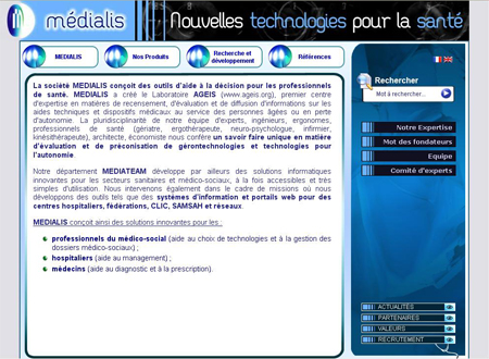 Medialis / Ageis : le laboratoire de la gérontechnologie